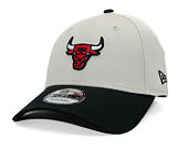 Cap New Era - NBA Color Block 9FORTY - Chicago Bulls - Stone / Black
