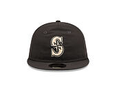 Cap New Era - MLB Nylon Ripstop 9FIFTY Retro Crown - Seattle Mariners - Black
