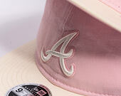 Cap New Era - MLB Washed Tie Dye 9FIFTY Retro Crown - Atlanta Braves - Pink
