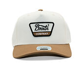 Cap Brixton - Linwood C Netplus Mp Snpk - Off White/Copper