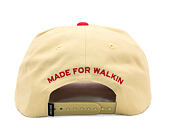 Cap Brixton - Two Boots C Np Mp Snapback - Celestial Yellow/Red