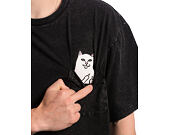 Tee Lord Nermal Pocket Tee (Black Vintage Wash)