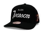 Cap Mitchell & Ness - Player Script Hwc - NBA - Philadelphia 76Ers - Allen Iverson - Black