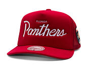 Cap Mitchell & Ness - Head Coach Trucker - NHL - Florida Panthers - Red