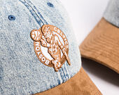 Cap Mitchell & Ness - Den Suede Strapback - NBA - Boston Celtics - Blue