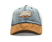 Cap Mitchell & Ness - Den Suede Strapback - NBA - Los Angeles Lakers - Blue
