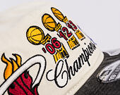Cap New Era - NBA "Hardwood Classic Champions" 19TWENTY - Miami Heat - Chrome White / Team Color
