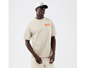 Tee New Era - Branded Food Character Oversized Tee - Stone