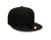Cap New Era - MLB Black on Black 59FIFTY - Chicago White Sox - Black