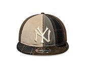 Cap New Era - MLB IMAGE DROP Patchwork 9FIFTY Retro Crown - NY Yankees - Brown