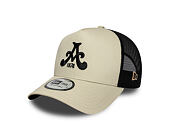 Cap New Era - Core Logo 9FORTY A-Frame Trucker - ASTON VILLA FC - Stone