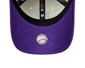 Kids Cap New Era - MLB League Essential 9FORTY - LA Dodgers - Cream / Purple