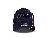 Cap New Era - Moto Unstructured 9TWENTY - Barcelona FC - Navy / Cardinal