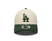 Cap New Era - MLB Cord 9FORTY M-CROWN - LA Dodgers - Cream / Cilantro Green