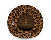 Womens Beret New Era - MLB Leopard Beret - NY Yankees - Stone / Black