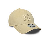 Cap New Era - MLB Cord 9FORTY M-CROWN - NY Yankees - Stone