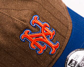 Cap New Era × Three Looms - Chestnut Pinstripe 9TWENTY A-Frame - NY Mets