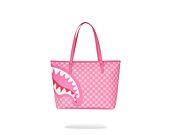 Bag Sprayground - Pink New Check Faces Tote
