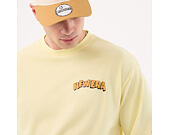Tee New Era - Branded Beach Party Graphic Oversized Tee - Yellow