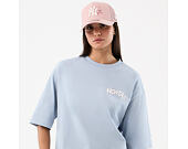 Tee New Era - Branded Block Party Graphic Oversized Tee - Sky Blue