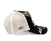 Cap Ed Hardy - Unisex Soaring Eagle Ed Hardy Script 5 Panel Cap - Black/Blue Wash