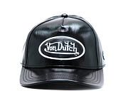 Womens Cap Von Dutch - Baseball - Vinyl Patch - Black