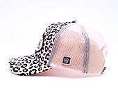 Womens Cap Von Dutch - Baseball - Velvet Print Embroidery - Pink / Camo