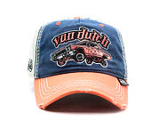 Cap Von Dutch - Baseball - Embroidery - Orange / Navy