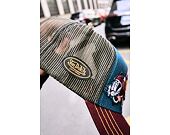 Cap Von Dutch - Devil Cat Hot Rod Patch & Print Trucker - Blue / Burgundy