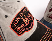 Cap Von Dutch - Baseball - Embroidery - White / Navy