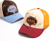 Cap Von Dutch - Baseball - Print & Embroidery - Red / Yellow
