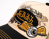 Cap Von Dutch - Trucker - Patch & Print - Black / White