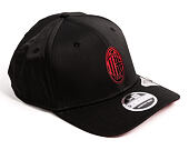 Cap New Era - Poly 9SEVENTY Stretch-Snap - AC MILAN - Black