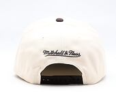 Cap Mitchell & Ness - NBA Brown And Cream Pro Snapback - New York Knicks - Cream