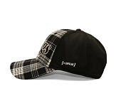 Cap Capslab - Looney Tunes Trucker - Bugs Bunny Script Checkered - Black / White