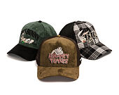 Cap Capslab - Looney Tunes Trucker - Bugs Bunny Logo Peek Suede - Olive / Brown