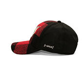 Cap Capslab - Tom & Jerry Trucker - Tom Grin Buffalo Check - Red / Black
