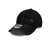 Cap New Era - MLB Washed Denim Pin 9TWENTY - NY Yankees - Black
