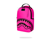 Backpack Sprayground - Shark Central White Stencil Shark Pink Nylon Backpack