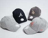 New Era Jersey Essential Los Angeles Dodgers 9FORTY Grey Heather/Khaki Strapback Womens Cap