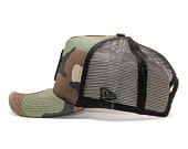 New Era Clean Trucker New York Yankees Snapback Woodland Camo / Black Cap