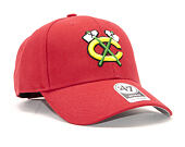'47 Brand Chicago Blackhawks MVP Red Strapback Cap