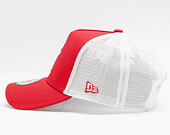 New Era Clean Trucker 2 New York Yankees Snapback Scarlet / Optic White Cap