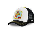 Capslab Charlie Trucker White / Black - CHA Cap