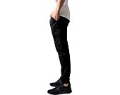 Urban Classics TB1435 Washed Cargo Twill Jogging Pants Black