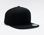 Yupoong Classic Snapback Black 6089M Green UV Cap