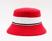 Kangol Bermuda Stripe Bucket K3326ST-SC613 Scarlet