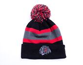 '47 Brand NHL Chicago Blackhawks Breakaway Cuff Knit Black Winter Beanie