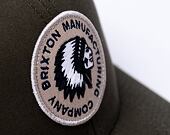 BRIXTON Rival Stamp X Mp Mesh Cap Military Olive Military Olive