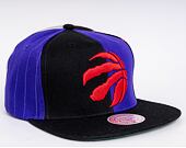 Mitchell & Ness What The Pinstripe Toronto Raptors Black Cap